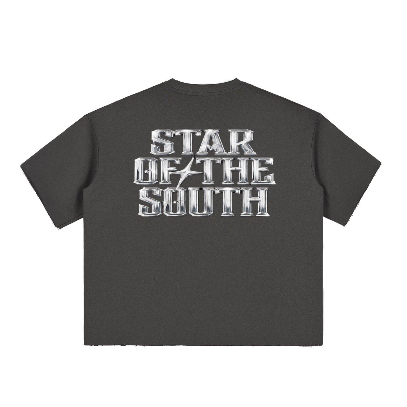 Star of the South - Boxy Raw Edge Tee
