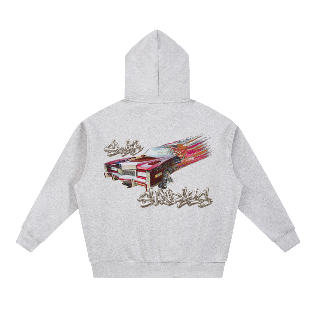 Slab Sundays - Oversized Boxy Fit Fleece Hoodie