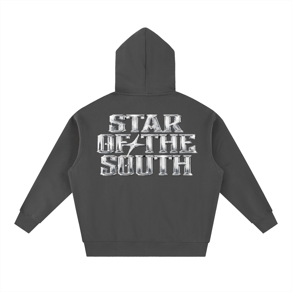 Star Of The South - Oversized Boxy Fit Fleece Hoodie