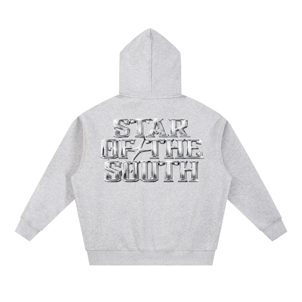 Star Of The South - Oversized Boxy Fit Fleece Hoodie