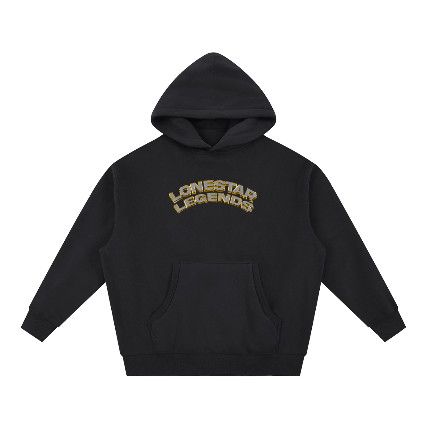 Country Rap Tunes - Oversized Boxy Fit Fleece Hoodie